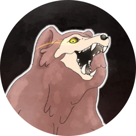 Dandelev Roaring skull bear art